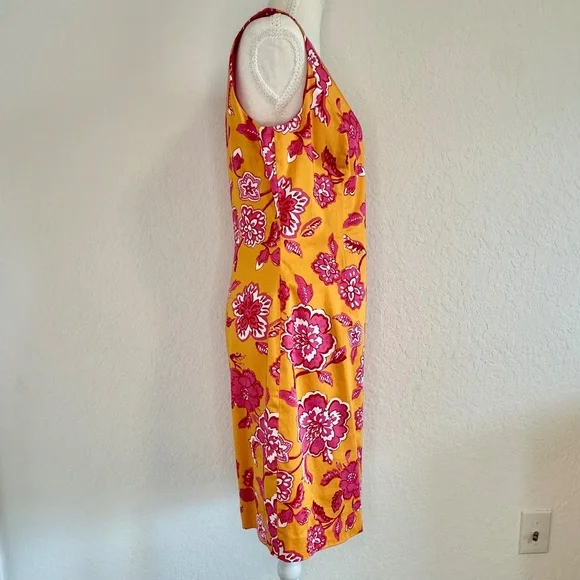 Jones New York, Floral Sheath/ Mini Dress, Size 10 - Picture 3 of 11